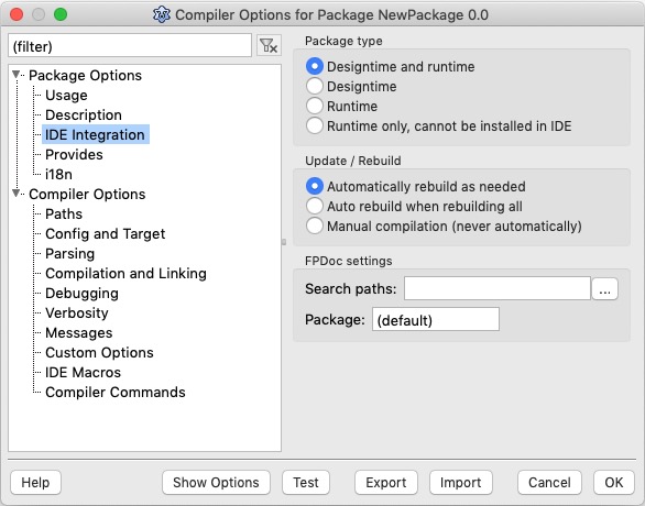 Package Options Dialog-IDE Integration.jpg